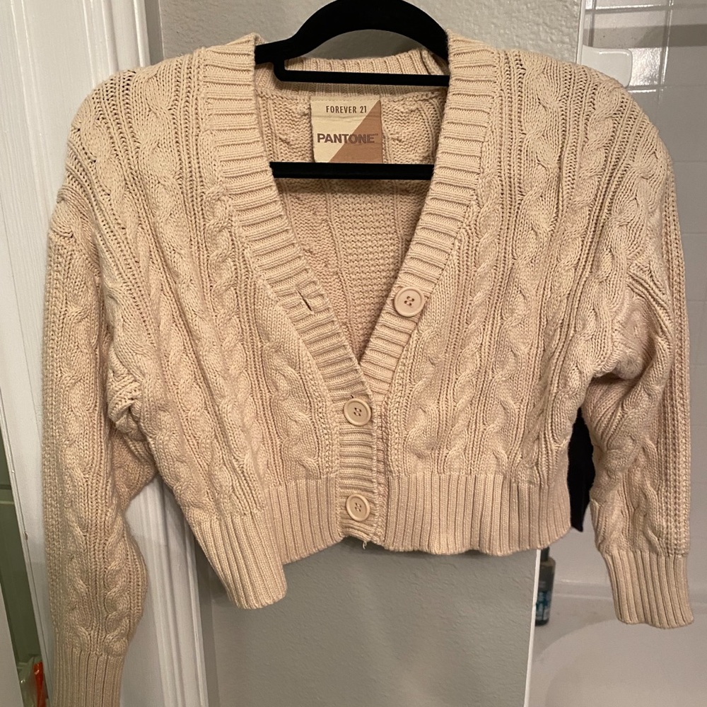 Tan sweater